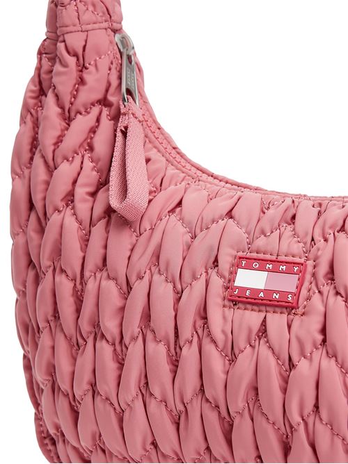 Borsetta rosa in poliuretano Tommy Jeans | AW0AW17546TI0